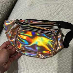 Neon pink Fanny pack